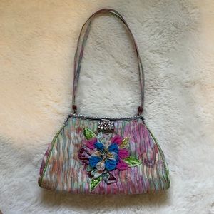 Pat vini pastel beaded bag